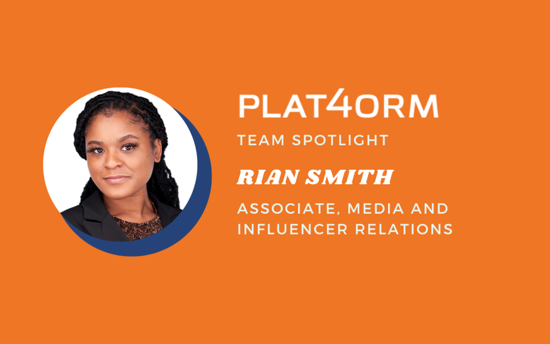 Plat4orm Team Spotlight Rian Smith